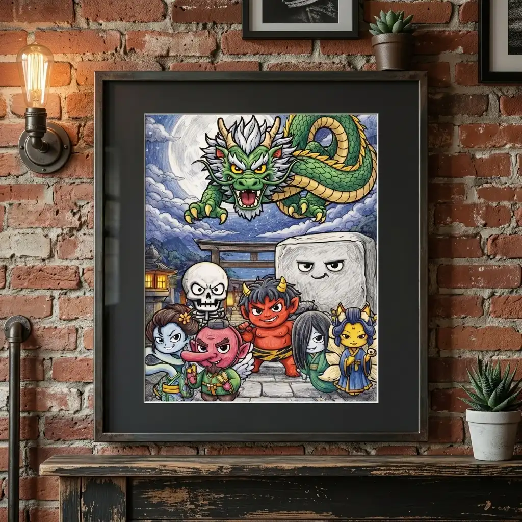 Cute but Creepy Japan: Art Posters
